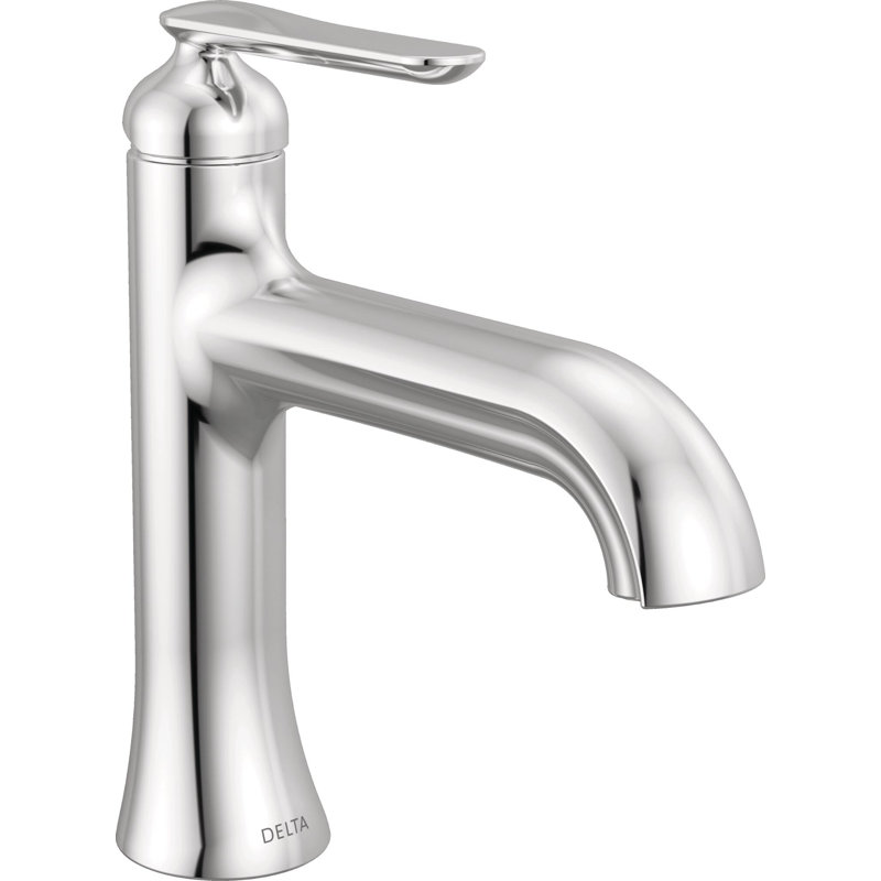 Single Handle Bathroom Faucet, Lumicoat Chrome