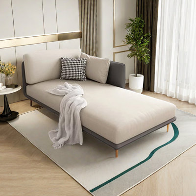 Chaise longue rembourrée spacieuse