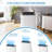 14000 Btu Portable Air Conditioner With Remote Control,Quiet Ac Unit To 700 Sq Ft,24 Hour Timer Grey Lid