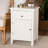 Auman 17.72'' W Solid Wood Nightstand