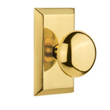 Studio Plate with New York Door Knob