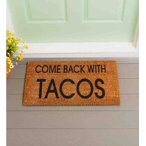 Funny Beach Theme Outdoor Welcome Mat
