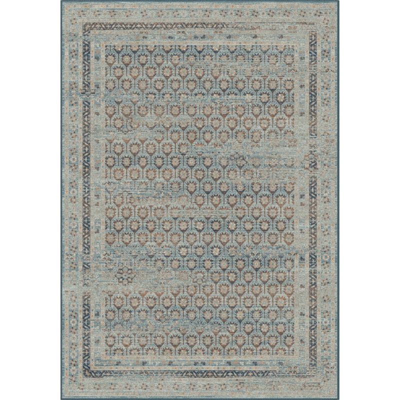 Chiyo Oriental Viscose Area Rug, Rectangle 160 x 230cm