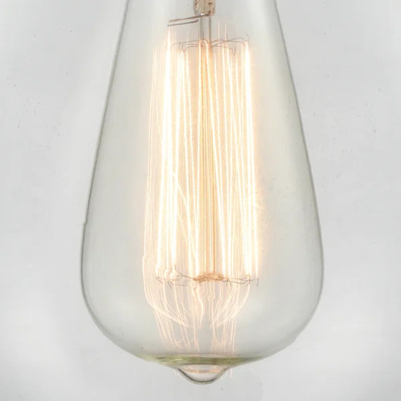 Plafonnier encastré en verre Lorri, Ampoule non incluse, Transparent, Nickel satiné brossé