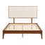 Tête de lit double réglable en bambou-123460219