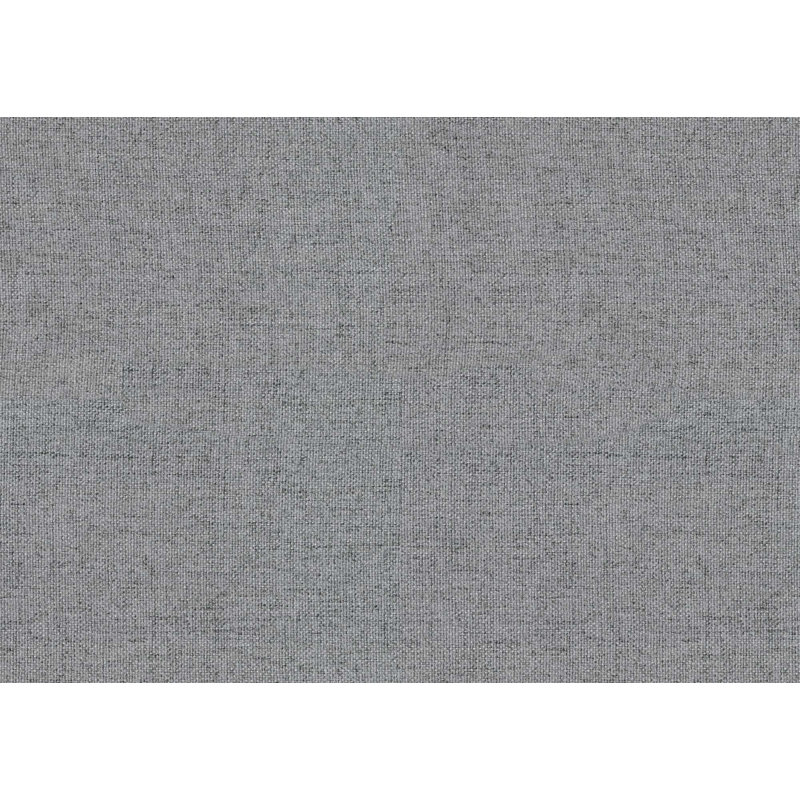 Mobilier de salon moderne avec coussins attachés en tissu texturé de couleur sable transitionnelle moderne, Gris foncé