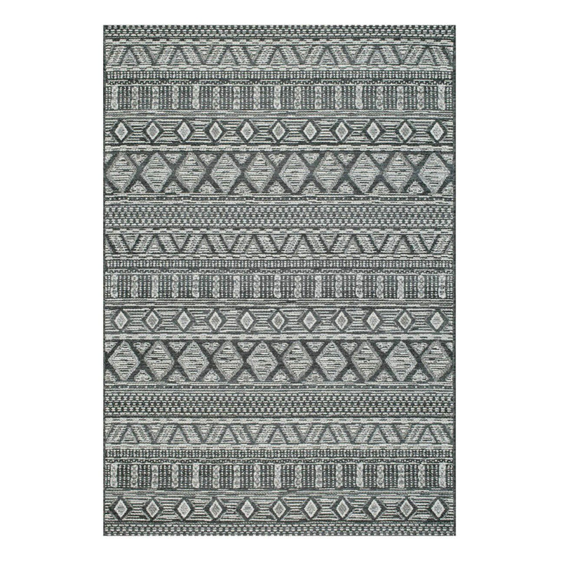 Fran Geometric Indoor / Outdoor Area Rug, Rectangle 120 x 170cm