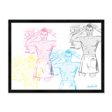 Morning Routine In Cmyk Print