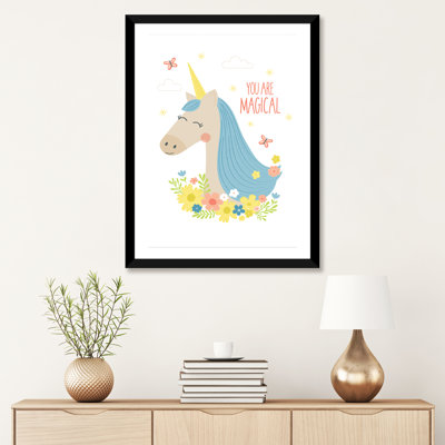 «Unicorn Magic II» par Alison Tauber - reproduction imprimée