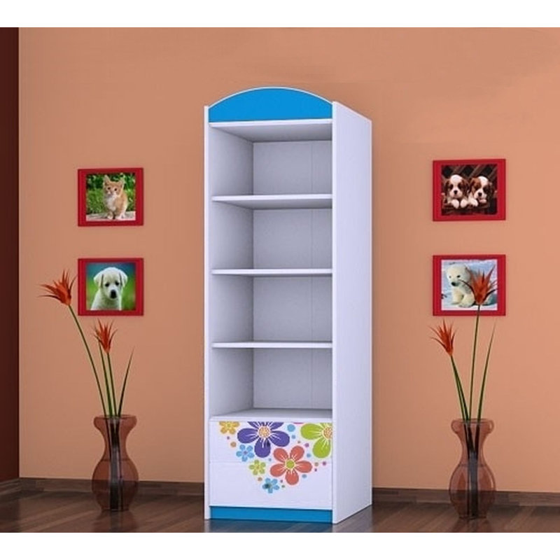 Brunner 1 Door Wardrobe, Blue