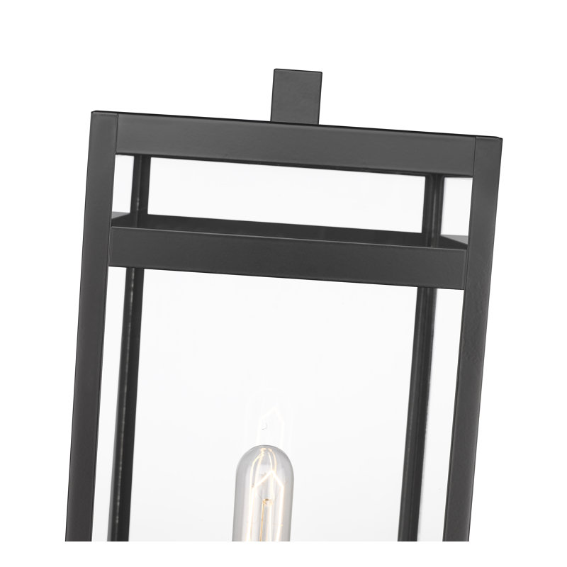 Sylmar Transparent Pier Mount Light, 23.5" H x 7.5" W x 7.5" D