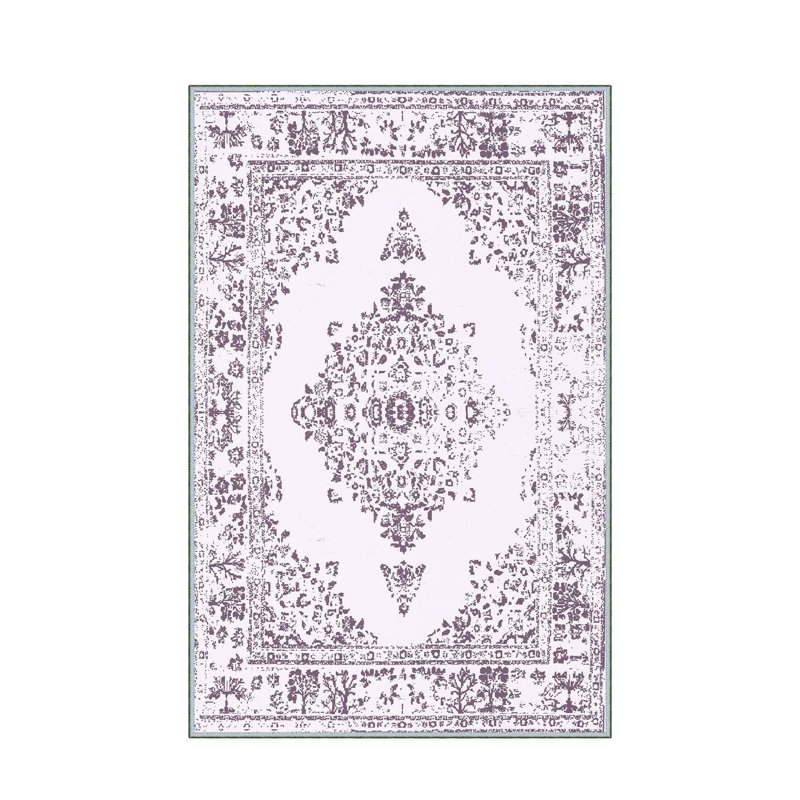 Antibacterial Hall Carpet, 39.4 x 59.1 inches | 100% Polyester, 0.4 in Pile Height, Non-Slip PVC Felt Dot Underside | Machine Washable, 3D Digital Printing, Durable & Stylish for Modern Home Décor