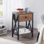 Ensemble de chambre à coucher et ensemble de table de chevet 3 pièces Kempst-1712235918-1712235916