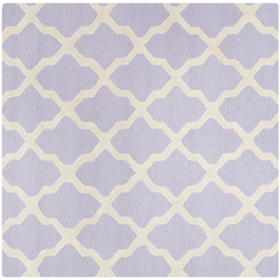 Darr Geometric Wool Hand Woven Area Rug