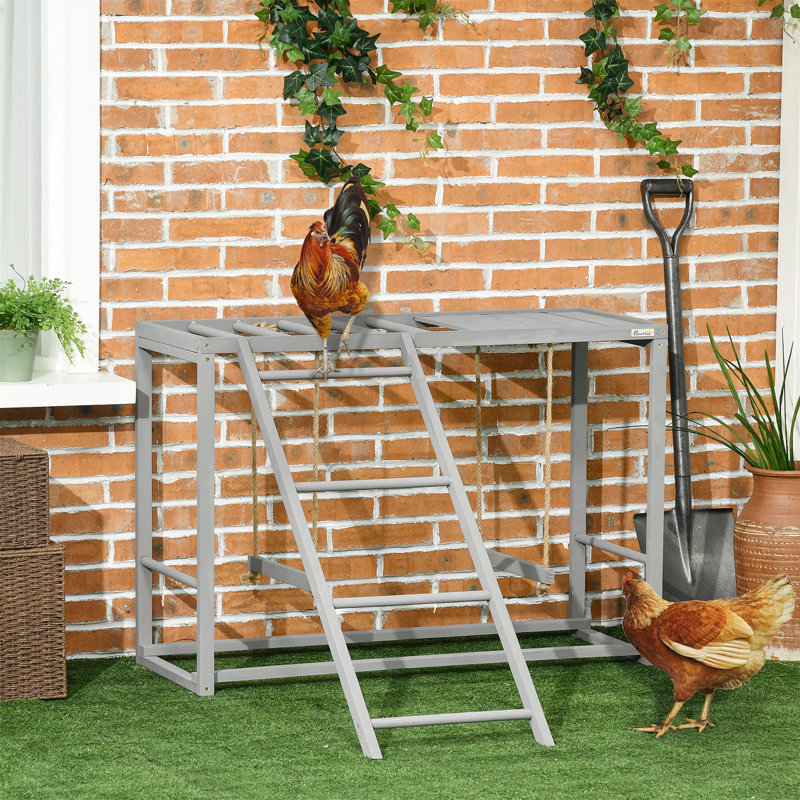 Poulailler Eltra pour 6 poules maximum, Gris