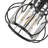 7'' (H) Crystal Semi-Flush Mount Ceiling Lighting Fixture Mini Chandelier-109326245