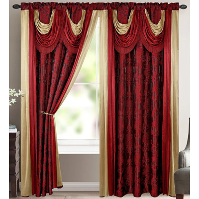 Room Darkening Single Curtain Panel