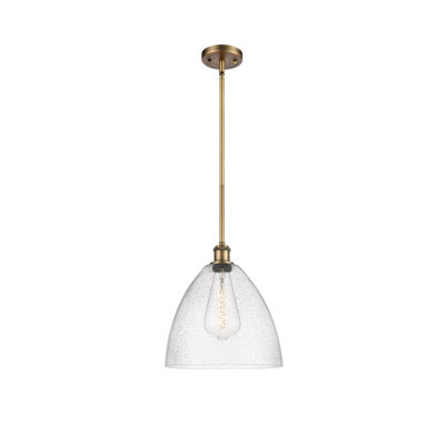 Luminaire suspendu en forme de globe à 1 lumière Angeliz