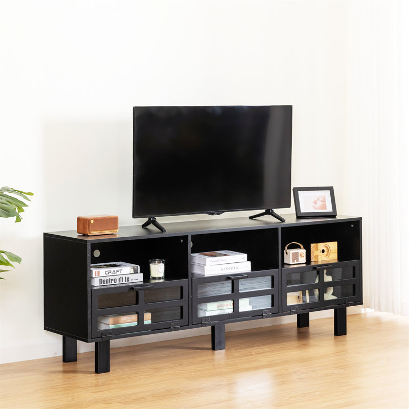 TV Stand for TVs up to 65", Black