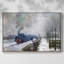 Train in the Snow, The Locomotive, 1875, reproduction d'art sur toile-92472142-92472143