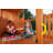 Timber Valley Swing Set with Wooden Roof-42309493-42325068