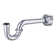 Kingston Brass Circlet 1-1/4-inch Brass P-Trap, 18 Gauge