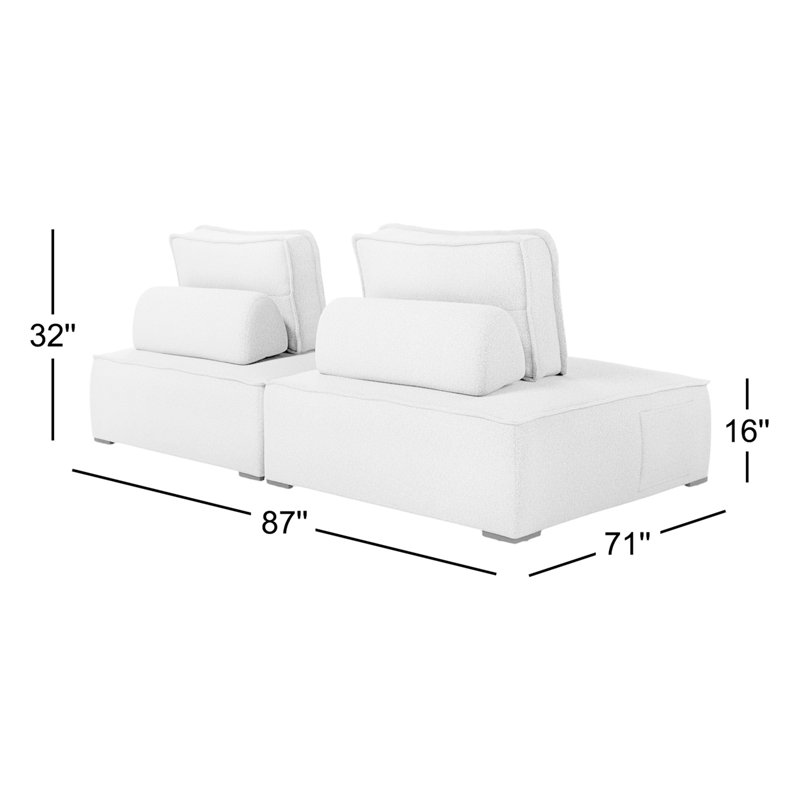Mirri Outdoor Modular Sofa 01 In Textured Greige