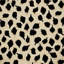 Ocelot Black Fabric