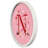 Valentine Things Monogram - N Round White Framed Print
