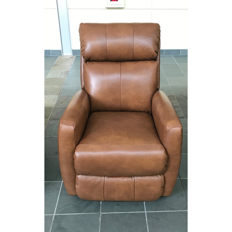 Fauteuil inclinable près du mur en cuir Primo