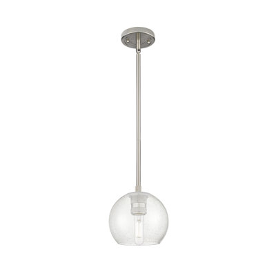 Kehlani - 1 Light  Athens Deco Swirl Stem Hung Pendant