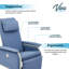 Fauteuil inclinable à 3 positions Bariatric
