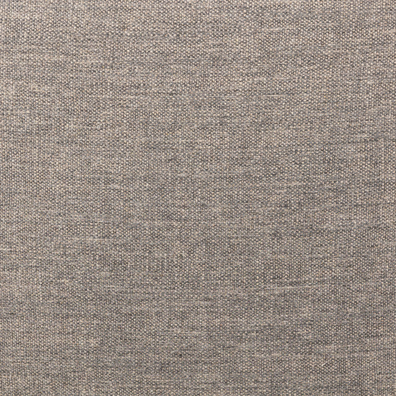 Cardell Fabric Side Chair in Alcala Nickel, Polyester Blend Alcala Nickel, Burnt Parawood