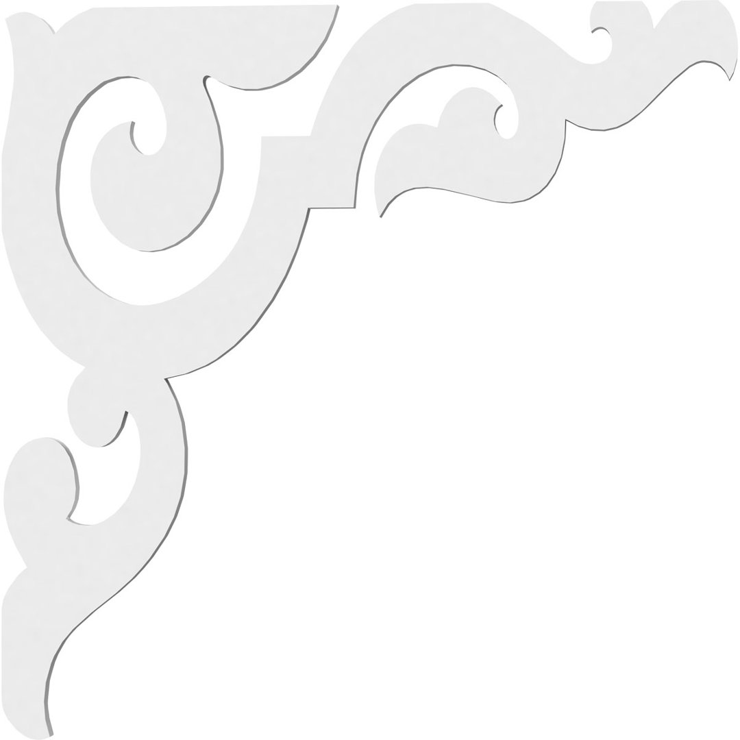 Rotherham Architectural Grade PVC Bracket Ekena Millwork 