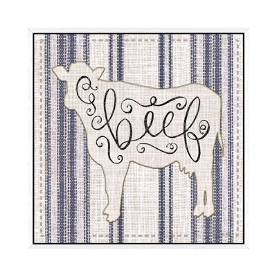 Beef 1 Piece Wall Art on Canvas