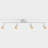 Shura 4-Light Integrated LED Track Light w/ Rotatable Heads, 3 ft. Track Lighting Kit, 3000k, 2240 Lumen-62495457