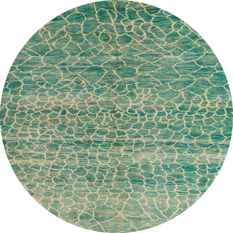 Hartmut Abstract Indoor Rug, Round 4'