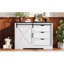Armoire de rangement avec portes coulissantes silencieuses et trois tiroirs-775024026