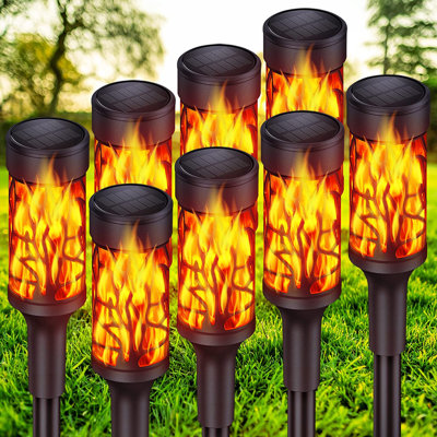 Solar Powered Integrated LED Pathway Light Pack