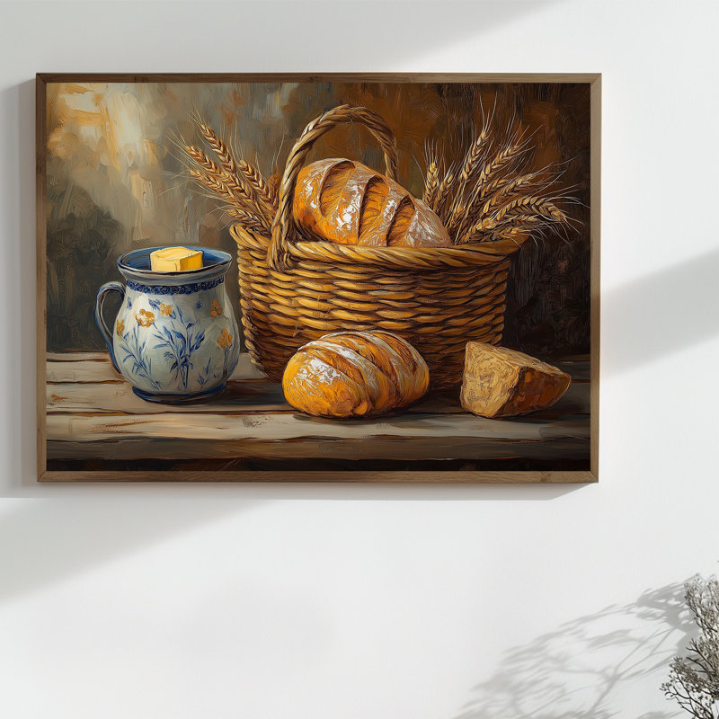 Stunning Decorative Framed MDF Painting, 13.8 x 18.5 x 0.8 inches | 100% MDF with 3 mm Thickness, Elegant Pine Wood Frame | UV Printed Artwork for Home Decor, Perfect for Living Room & Bedroom Accent