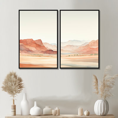 Minimalism Canyon View I - Landscapes Canyon Wall Art