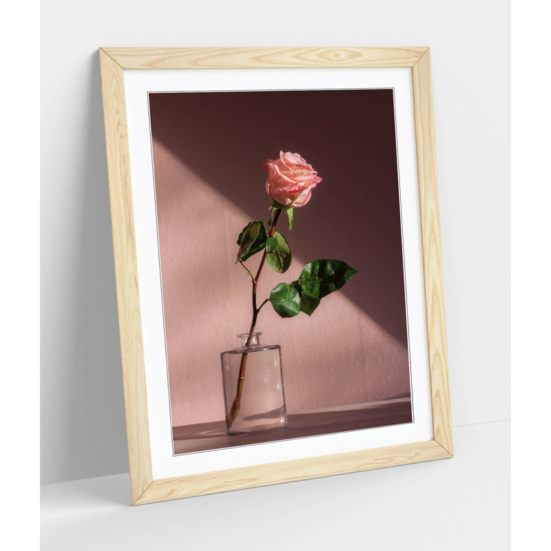 Single Picture Frame Print, Oak, 89 cm H x 64 cm W