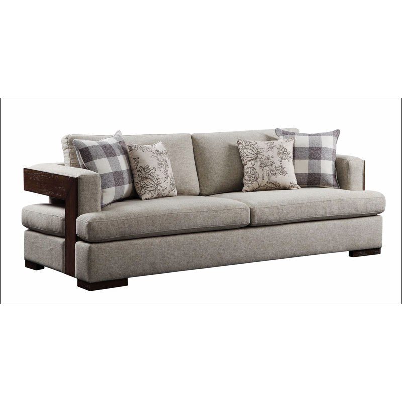 38" Square Arm Sofa
