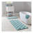 Reversible High Pile Tufted Microfiber Bath Rug