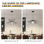 Light 1 - Light Single Geometric Pendant