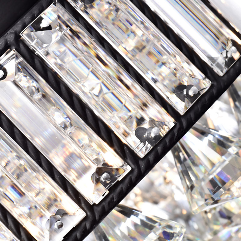 Plafonnier encastré 4 lumières 14,5 po unique/à plusieurs niveaux Tinsman