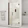 Unidoor 40" W x 72" H Frameless Shower Door and Fixed Panel with ClearMax™ Technology