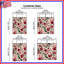 Édredon rouge à motif floral-129137563