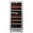 Calefort 15'' Wine Refrigerator 28 Bottle Dual Zone Built-in Wine Cooler