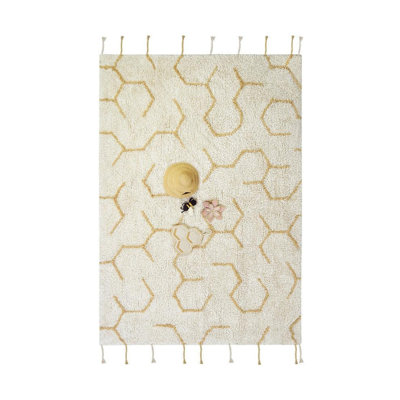 Washable Play Rug Pollination